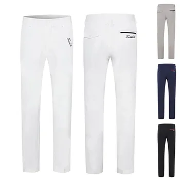 Erkek Golf Pantolon İlkbahar Sonbahar Spor Golf Giyim Uzun Pantolon Kuru Fit Nefes Pantolon Erkekler için Golf Pantolon
