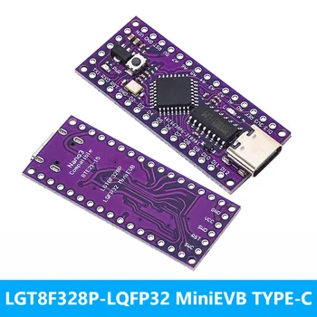 Devre LGT8F328P LQFP32 MiniEVB TİP-C mikro USB HT42B534-1/CH340C Değiştirin NANO V3.0 Arduino için