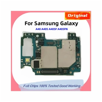 Tam Çalışma Unlocked Samsung Galaxy A40 A405 A405F A405FN Anakart Mantık Anne devre Plaka