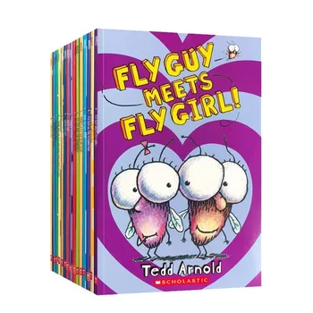 18 Kitap / Set İngilizce Usborne Kitaplar Çocuklar Çocuklar için Resimli Kitaplar Bebek Ünlü Hikaye Sinek Adam Serisi Eğlenceli Okuma hikaye kitabı