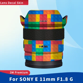 SONY E 11mm F1.8 G çıkartma kaplama Vinil Wrap Film Kamera Lens Vücut Koruyucu Sticker Koruyucu Ceket F1. 8\11G
