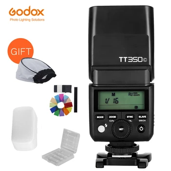 Godox Mini Speedlite TT350C TT350N TT350S TT350F TT350O TT350P kamera flaşı TTL HSS Canon Nikon Sony Fuji Olympus Pentax