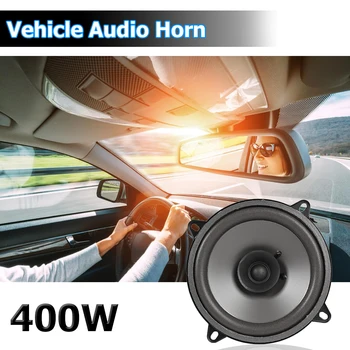 TS-501 Araba Ses Müzik Stereo Hoparlör Evrensel HiFi Hoparlör 5 İnç 400W Yüksek Konuşma Çözünürlüğü Araç İçi için