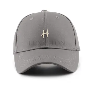 Beyzbol şapkası Erkekler Kadınlar için Klasik Vintage H Harfi İşlemeli beyzbol şapkası Baba Şapka Yetişkin Gençlik Kamyon Şapka Ayarlanabilir Kap